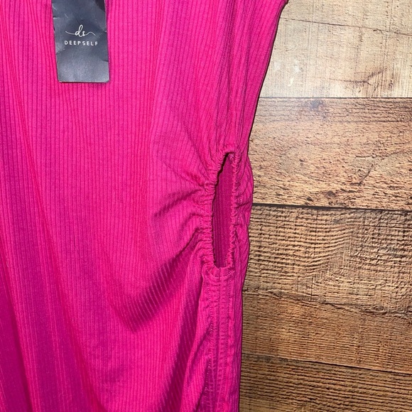Deep Self hot pink maxi dress - Picture 2 of 6
